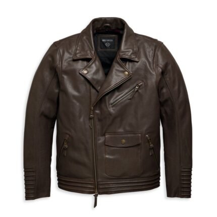 Harley Davidson Maverick Jacket Java – front view