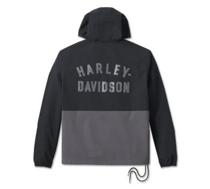 Harley Davidson Essential Jacket Black Beauty – back view