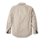 Harley Davidson Mens Operative Jacket Vintage Khaki – back view