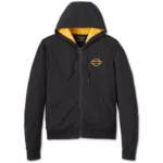 Harley Davidson Unison 3 in 1 Jacket Harley Black – back view