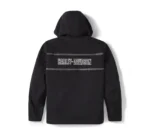 Harley Davidson Trenton Fleece Jacket Black – back view