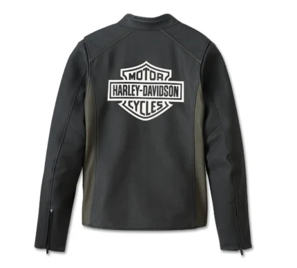 Harley Davidson Oracle Jacket Harley Black/Black Olive – back view