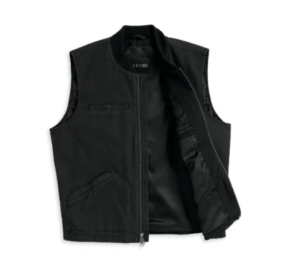 Harley Davidson Scenic Adventure Vest Black – back view