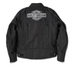 Harley Davidson Ventilator Riding Jacket Black – back view
