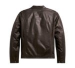 Harley Davidson Brown Cafe Racer Jacket – back view