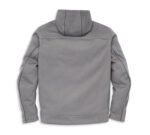 Harley Deflector Hooded Asphalt Jacket – back view