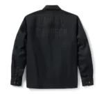 Harley Davidson Chore Riding Jacket Black – back view