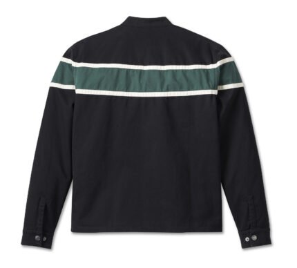 Harley Davidson Bar Colorblocked Jacket Black – back view