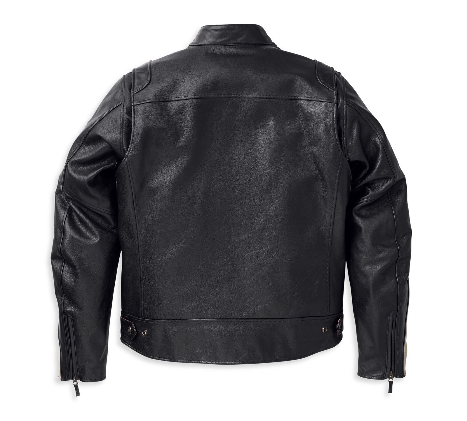 Harley Davidson Enduro Leather Jacket – Men's, Black 1 Harley Davidson Enduro Leather Jacket Black – back view