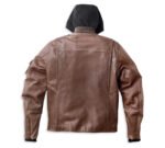 Harley Davidson Ventura Leather Jacket Mulch – back view