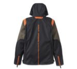 Harley Davidson Olive Triple Vent Jacket Harley Black – back view