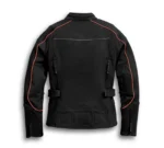 Harley Davidson Manitowoc Riding Jacket Black/Orange – back view