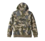 Harley Davidson Street Zip Up Hoodie Camouflage – back view