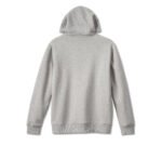 Harley Davidson Bar Shield Zip Up Hoodie Charcoal Grey Heather – back view