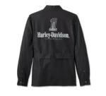 Harley Davidson Black Jacket – back view