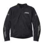 Harley Screamin Eagle Mesh Jacket Harley Black – front view