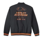 Harley Screamin Eagle Bomber Jacket Black – side view