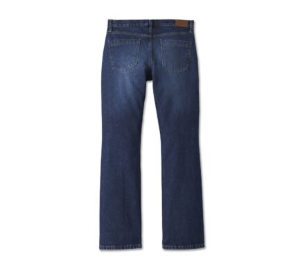 Harley Davidson Bootcut Jeans Dark Indigo – back view