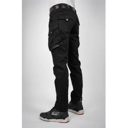 Jackal Regular Bull-it Jeans Black – back view