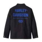 Harley Davidson Throttle Back Jacket Harley Black – front view