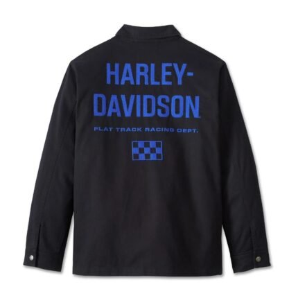 Harley Davidson Throttle Back Jacket Harley Black – front view