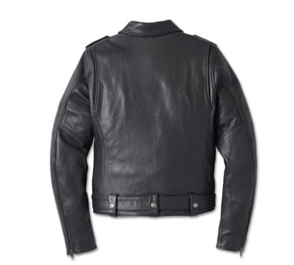 Harley Davidson Queen Leather Jacket Black – back view