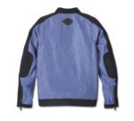 Harley Davidson Womens Zephyr Jacket Colony Blue – back view