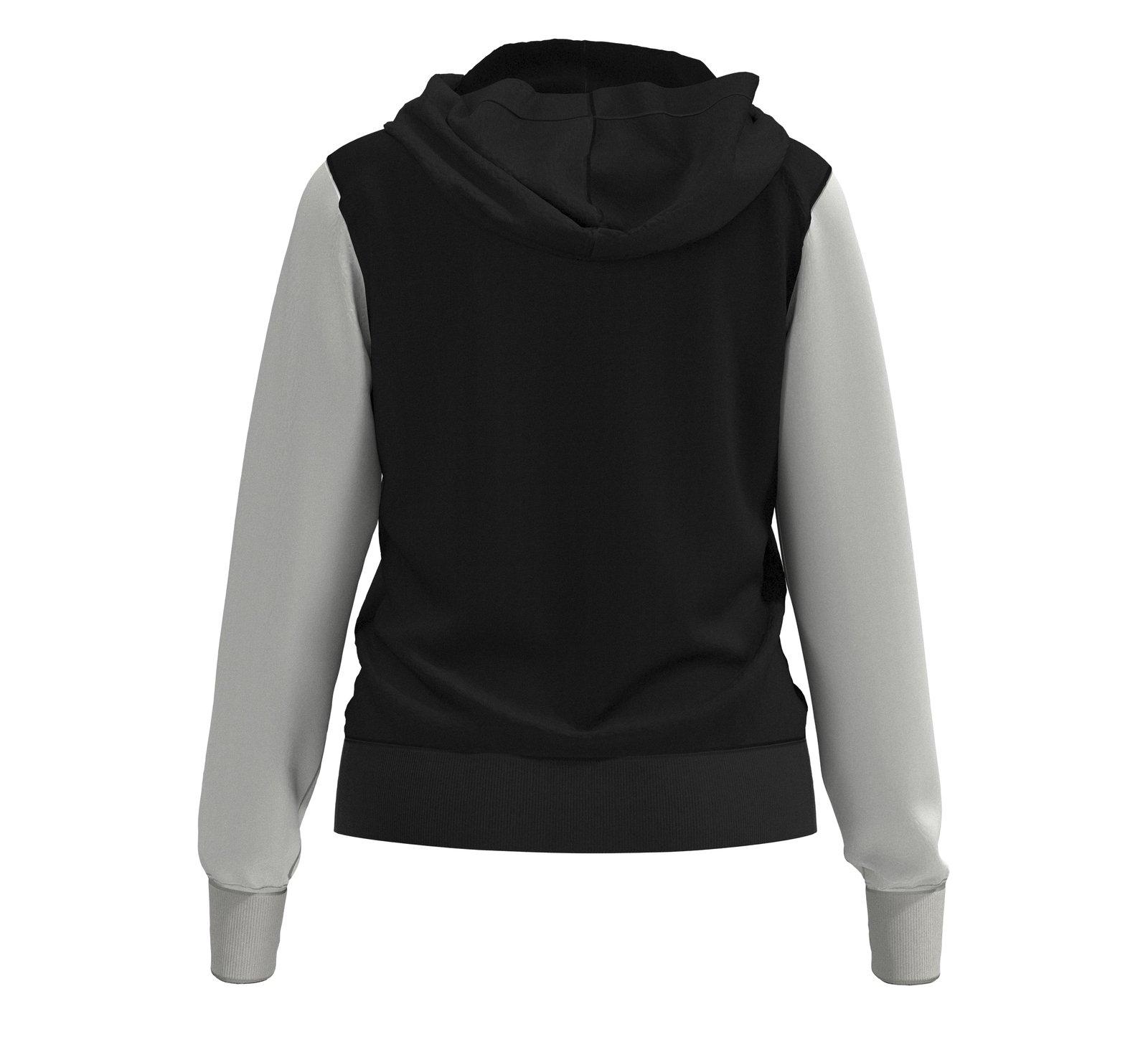 Harley Davidson Winding Roads Hoodie – Women's Colourblock Pullover, Black 1 Harley Davidson Black Hoodie Black – back view