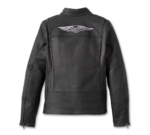 Harley Davidson Revelry Leather Jacket Black – back view