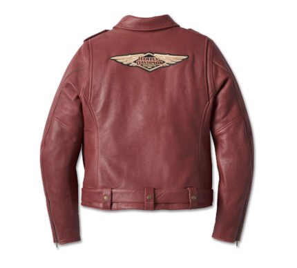Harley Davidson 120th Jacket Merlot – back view