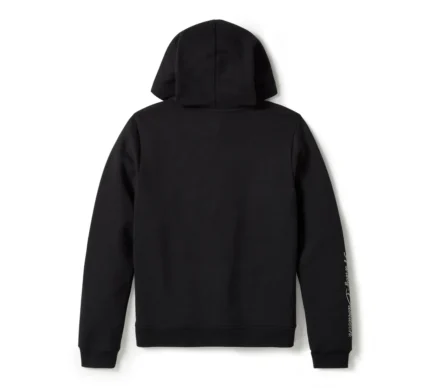 Harley Davidson Essential Bling Hoodie Black – back view