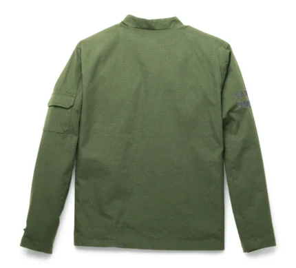 Harley Davidson First-Class Jacket Dried Herb – back view