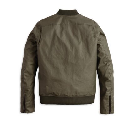 Harley Davidson Mercer ADV Bomber Jacket Deep Depths – back view