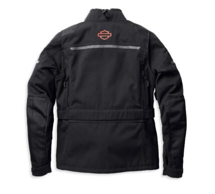 Harley Davidson Quest System Jacket Black – back view