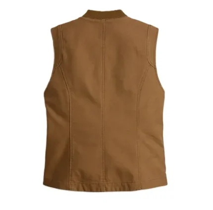 Harley Davidson Scenic ADV Vest Brown – back view