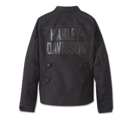 Harley Davidson Brisa Riding Jacket Black – back view