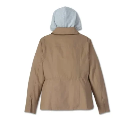 Harley Davidson California 3 in 1 Jacket Tannin – back view