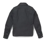 Harley Davidson Womenss Denim Jacket Black – back view