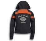 Harley Davidson Soft Shell Black Jacket – back view
