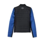 Harley Davidson Womens Flex Jacket Black/True Blue – back view