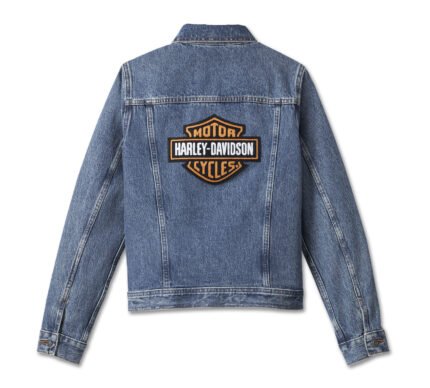 Harley Davidson Essential Denim Jacket – back view