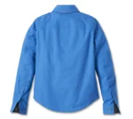 Harley Operative Shirt Jacket Directoire Blue – back view