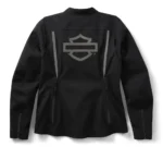 Harley Davidson Odyssey Black Jacket – back view