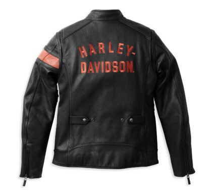 Harley Davidson Hwy-100 Jacket Black – back view