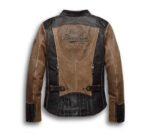 Harley Davidson Gallun Jacket Brown – back view
