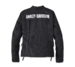 Harley Davidson Glide Switchback Jacket Black – back view