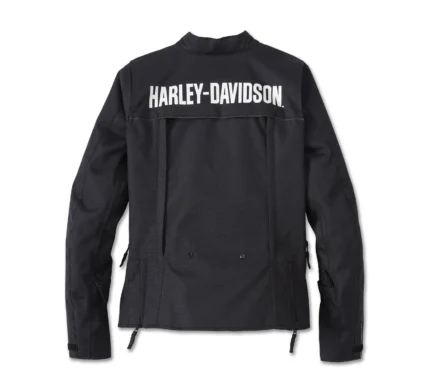 Harley Davidson Glide Switchback Jacket Black – back view