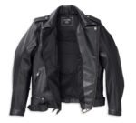 Harley Davidson Potomac Leather Jacket Black – side view