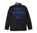 Harley Davidson Throttle Back Jacket Harley Black – detail view