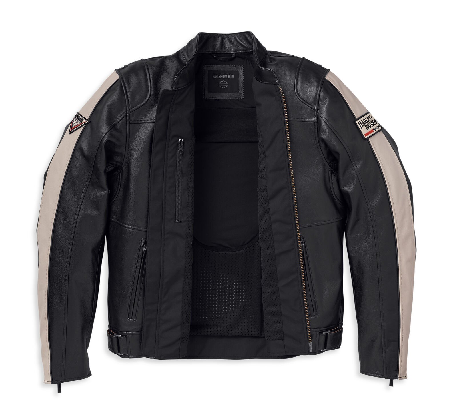 Harley Davidson Enduro Leather Jacket – Men's, Black 2 Harley Davidson Enduro Leather Jacket Black – side view